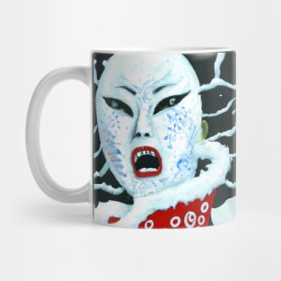 Japanese horror legend yuki onna Mug